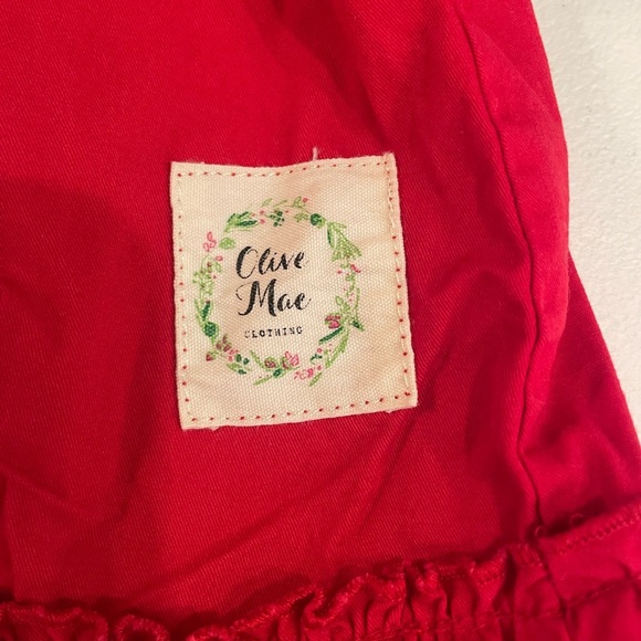 Olive Mae‎ Girls 4T dress ruffles floral layered kidcore cottagecore prairiecore - Picture 3 of 10